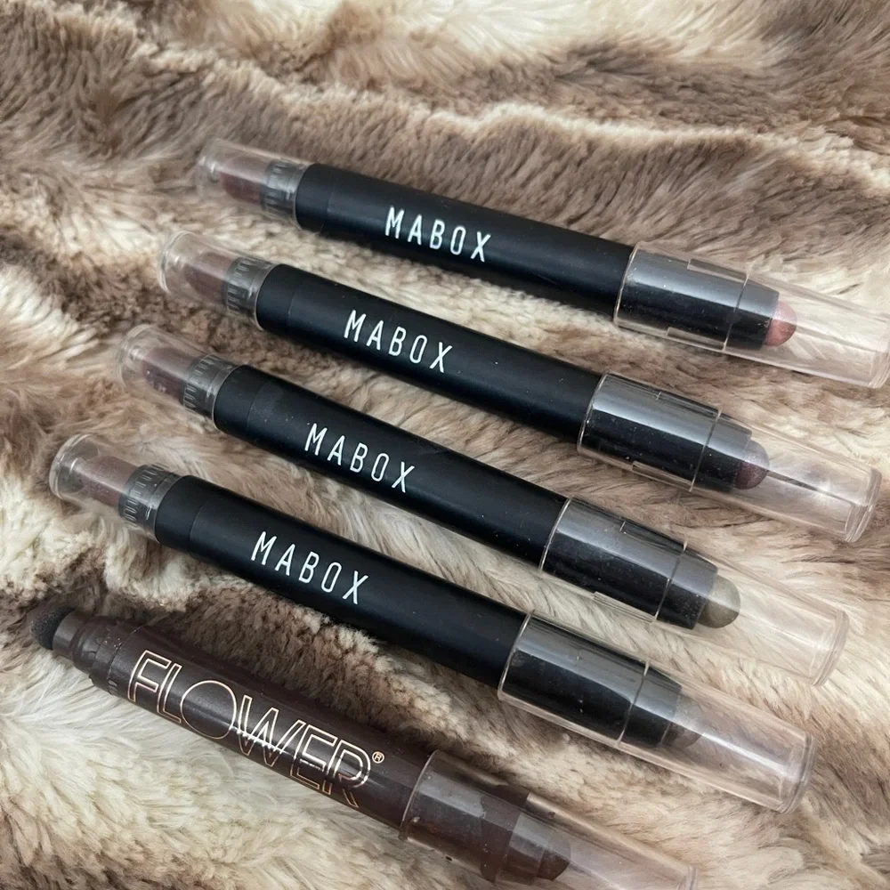 Flower Beauty & Mabox Eyeshadow Sticks Lot of 5
